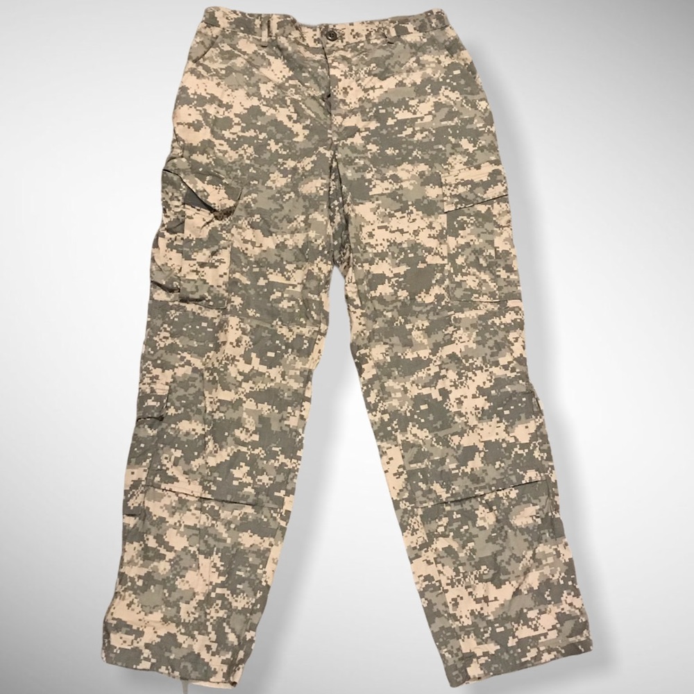 Men’s Army Combat Trousers Pixel Camo - MD